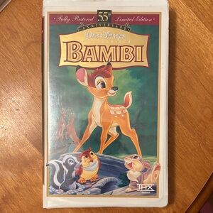 Disney's Bambi VHS 55th Anniversary